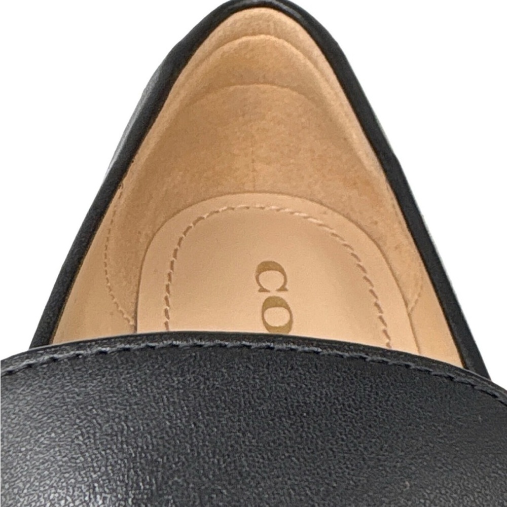 Coach Black Leather Loafers Ruthie Loafer - Picture 4 of 16